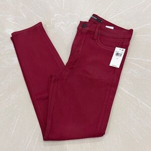 NWT Hudson Jeans Red Skinny Jeans 30